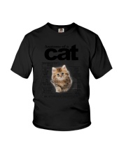 Cat Anatomy Youth T-Shirt thumbnail