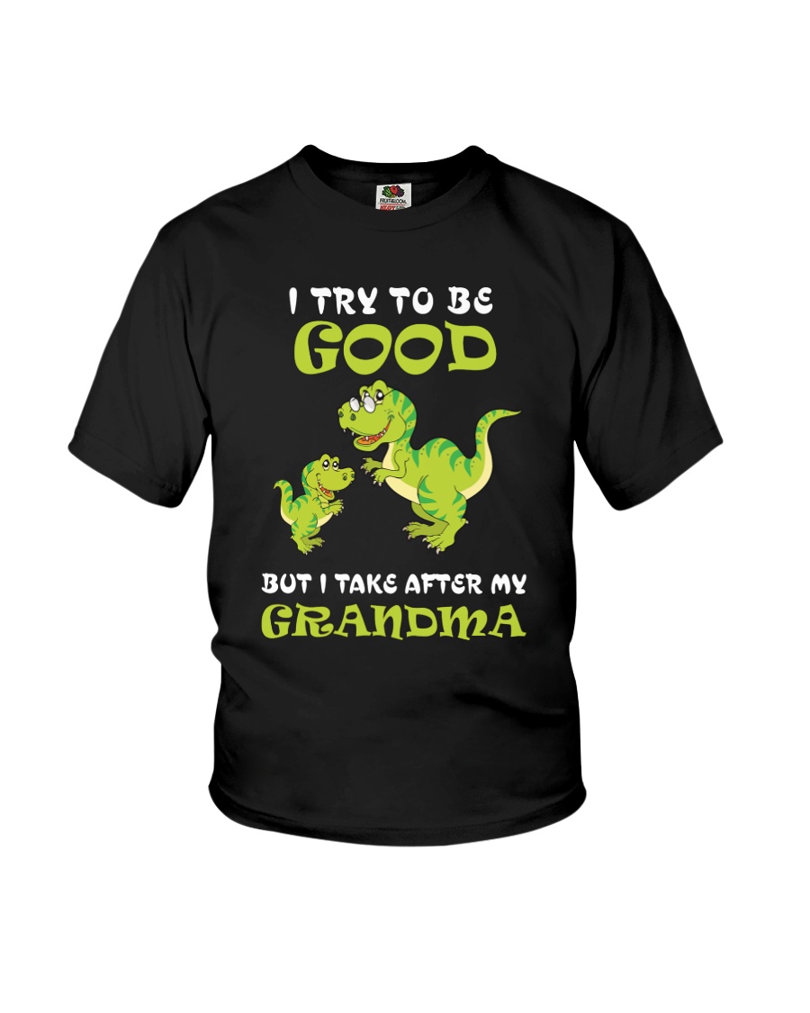 I Try To Be Good Dinosaur Youth T-Shirt