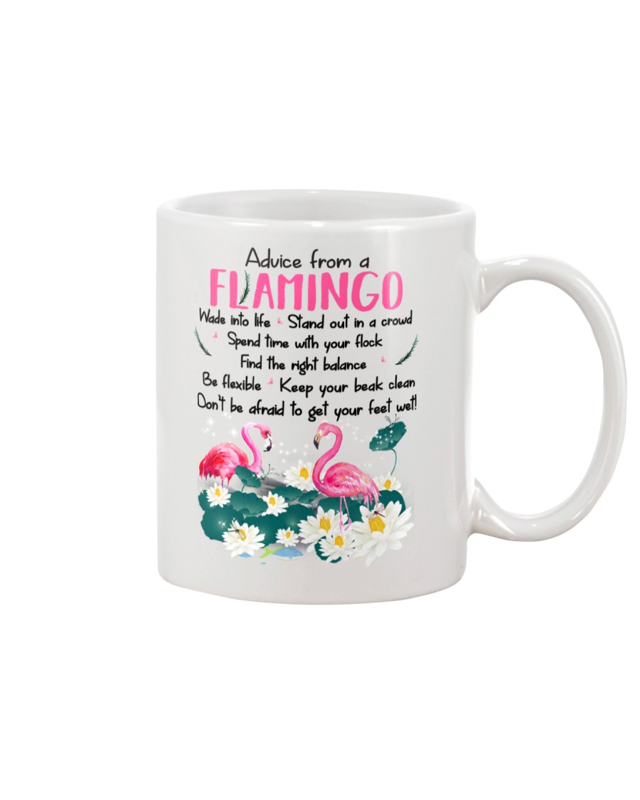 Advice From Flamingo Mug