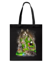 Cat Flower Tote Bag thumbnail