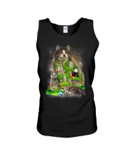 Cat Flower Unisex Tank thumbnail