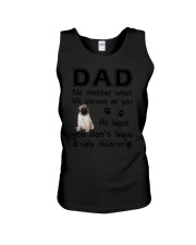 Dad Pug Unisex Tank thumbnail
