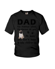 Dad Pug Youth T-Shirt thumbnail