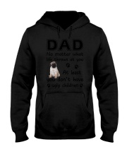 Dad Pug Hooded Sweatshirt thumbnail