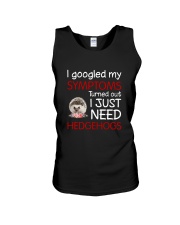 Hedgehogs Symptoms Unisex Tank thumbnail