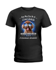 Poodle Daddy Ladies T-Shirt thumbnail