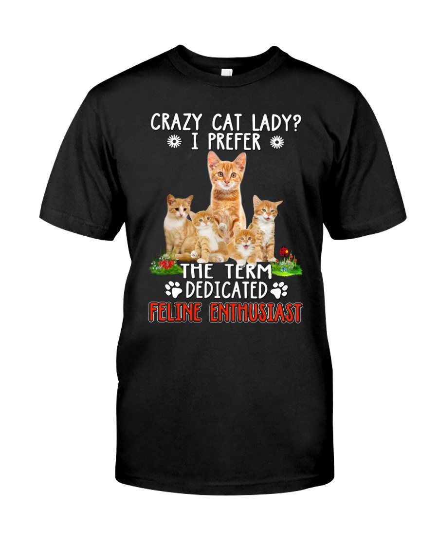 Cat Feline Enthusiast Classic T-Shirt