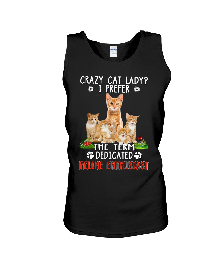 Cat Feline Enthusiast Unisex Tank