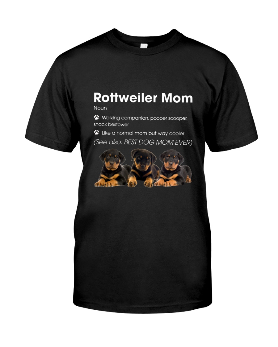 Mom Rottweiler Classic T-Shirt
