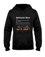 Mom Rottweiler Hooded Sweatshirt thumbnail