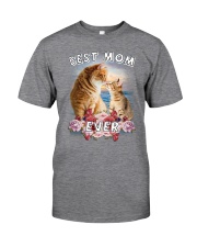 Cat Best Mom Classic T-Shirt front
