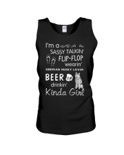 Siberian Husky Sassy Talking Unisex Tank thumbnail