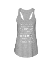 Siberian Husky Sassy Talking Ladies Flowy Tank front