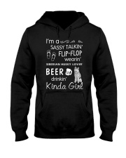 Siberian Husky Sassy Talking Hooded Sweatshirt thumbnail