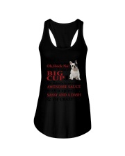 French bulldog Crazy Funny Ladies Flowy Tank thumbnail