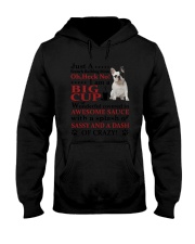 French bulldog Crazy Funny Hooded Sweatshirt thumbnail