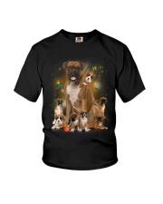 Phoebe - Boxer Mom And Babies - 104 Youth T-Shirt thumbnail