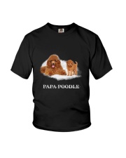 Papa Poodle Youth T-Shirt thumbnail