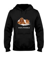 Papa Poodle Hooded Sweatshirt thumbnail