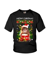 PHOEBE - Meowy Christmas - 2711 - 7 Youth T-Shirt thumbnail