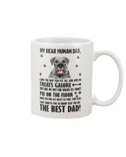 Human Dad Standard Schnauzer Mug front