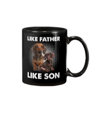 Dachshund Like Father Like Son Mug thumbnail