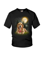 Golden Retriever Beauty Youth T-Shirt thumbnail