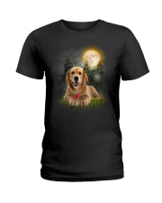 Golden Retriever Beauty Ladies T-Shirt thumbnail