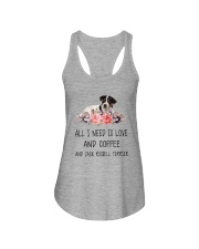 Jack Russell Terrier All I Need Ladies Flowy Tank front