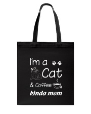 Cat Kinda Mom Tote Bag thumbnail