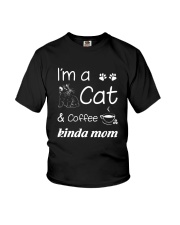 Cat Kinda Mom Youth T-Shirt thumbnail