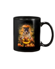 German Shepherd And Pumpkin Mug thumbnail