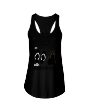 Flip Flops Black Cat Ladies Flowy Tank thumbnail