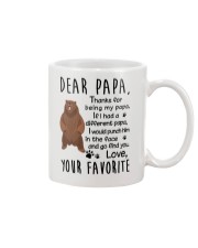 Dear Papa Bear Mug front