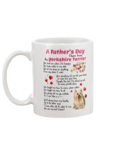 Poem From Yorkshire Terrier Mug back