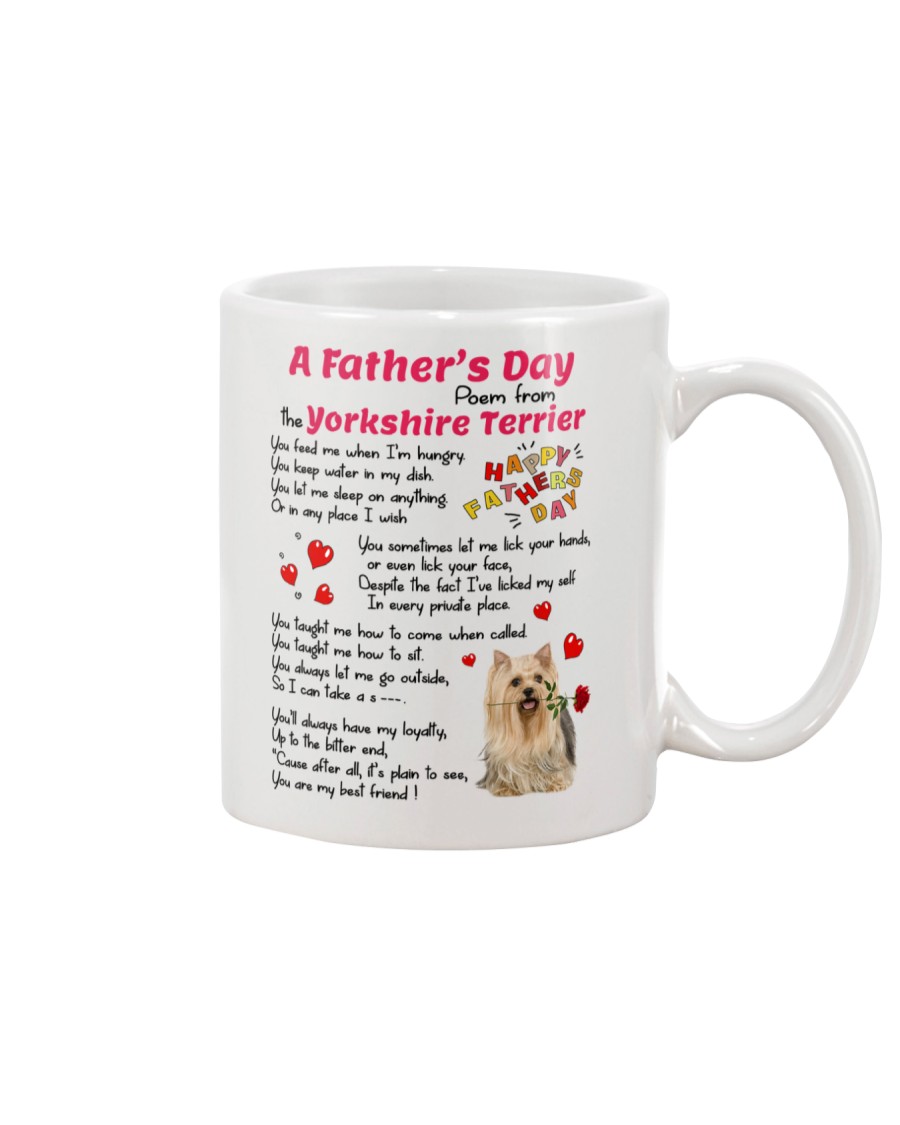 Poem From Yorkshire Terrier Mug