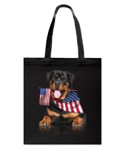Flag Rottweiler Tote Bag thumbnail