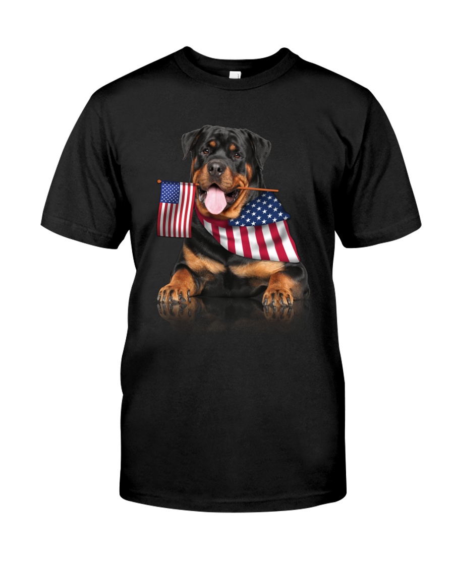 Flag Rottweiler Classic T-Shirt