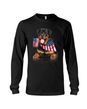 Flag Rottweiler Long Sleeve Tee thumbnail