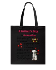 Poem From Dalmatian Tote Bag thumbnail