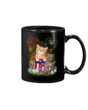 Cat Firework America Mug thumbnail