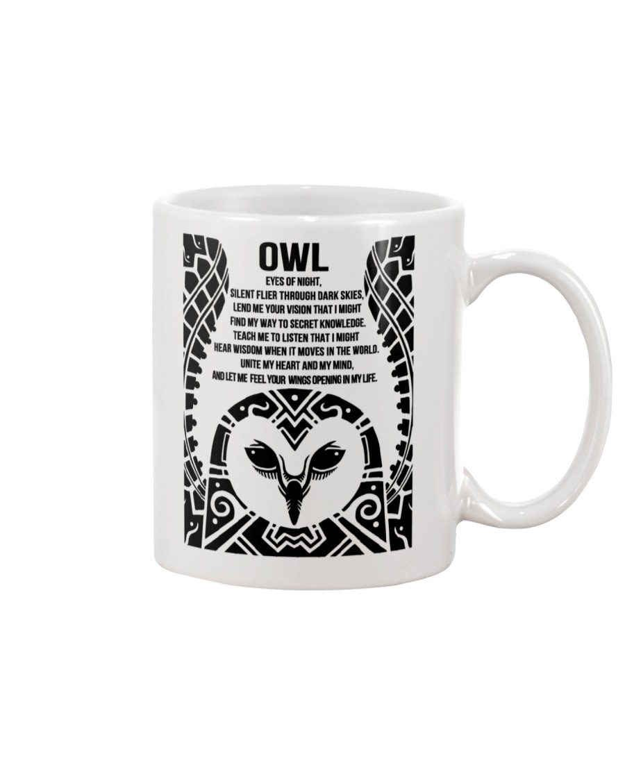Owl Eyes Of Night Mug