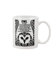 Owl Eyes Of Night Mug front