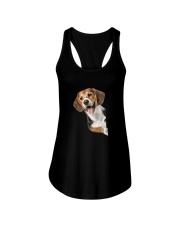 Hello Beagle Ladies Flowy Tank front