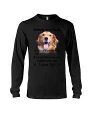 Golden Retriever Mommy And Daddy Long Sleeve Tee thumbnail