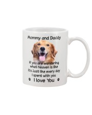 Golden Retriever Mommy And Daddy Mug front