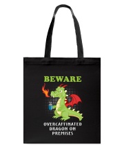 Dragon Coffee Tote Bag thumbnail