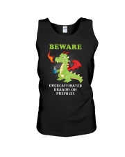 Dragon Coffee Unisex Tank thumbnail