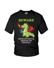 Dragon Coffee Youth T-Shirt thumbnail