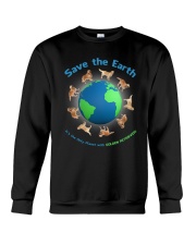 Golden Retriever Planet Crewneck Sweatshirt thumbnail